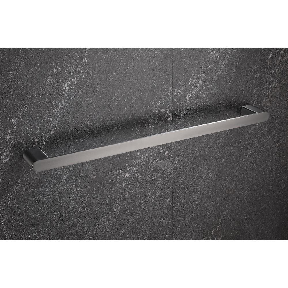 Flynama 5-Piece Wall Mount Stainless Steel Bathroom Hardware Accessory Set (2)