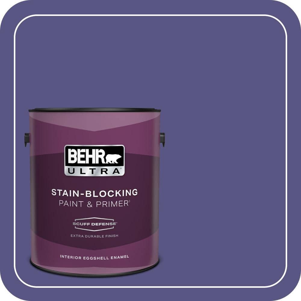 BEHR ULTRA 1 gal. #PPU16-01 Aurora Splendor Extra Durable Eggshell Enamel Interior Paint & Primer