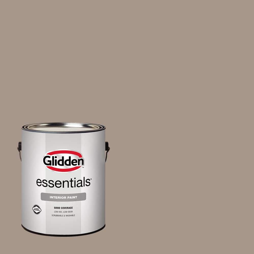 Glidden Essentials 1-gal. PPG1020-5 Earl Gray Semi-Gloss Interior Paint