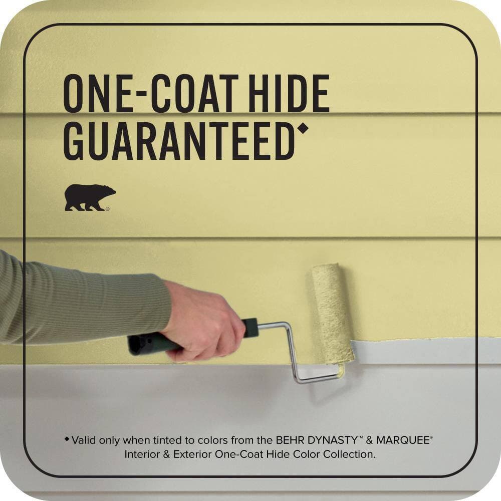BEHR MARQUEE 5 gal. #T17-16 Thats My Lime Flat Exterior Paint & Primer (3)