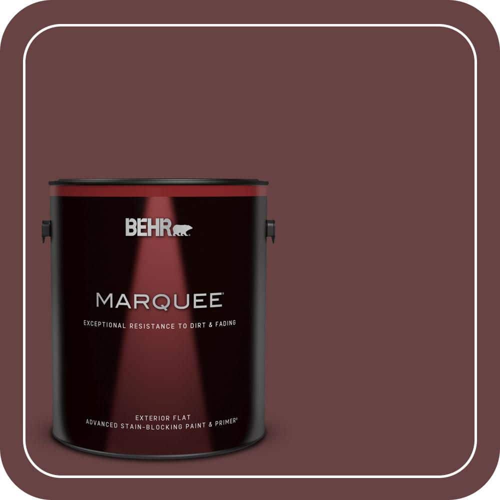 BEHR MARQUEE 1 gal. #MQ1-14 Twinberry Flat Exterior Paint & Primer