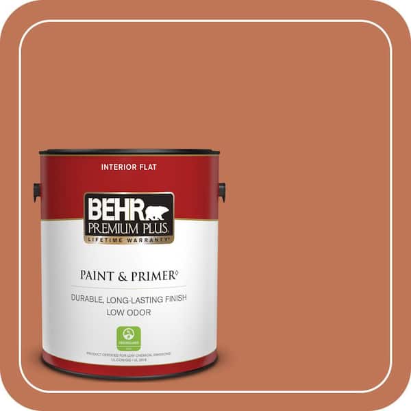 BEHR PREMIUM PLUS #M200-6 Oxide Enamel Low Odor & Primer (3)