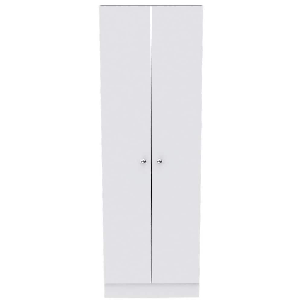 Tahanbath 23.60 in. W x 11.80 in. D x 11.80 in. H White Particle Board Freestanding Linen Cabinet with Five Shelves in White (1)