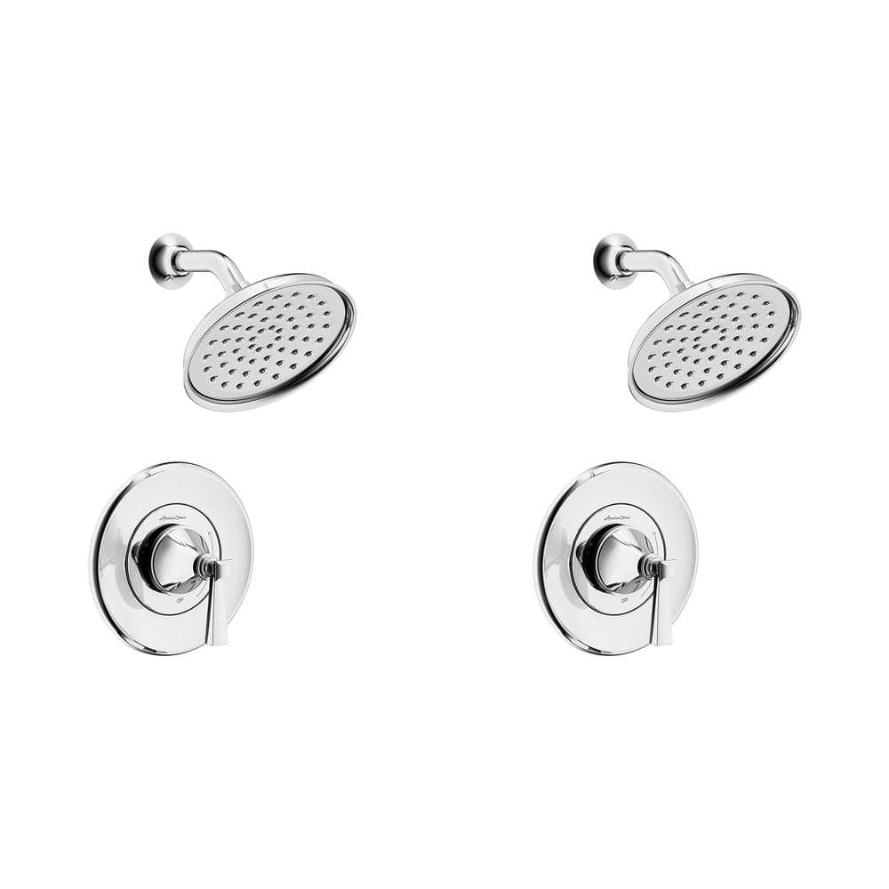 American Standard Rumson Single-Handle 1-Spray Shower Faucet Set in Polished Chrome (Valve Included) (1)
