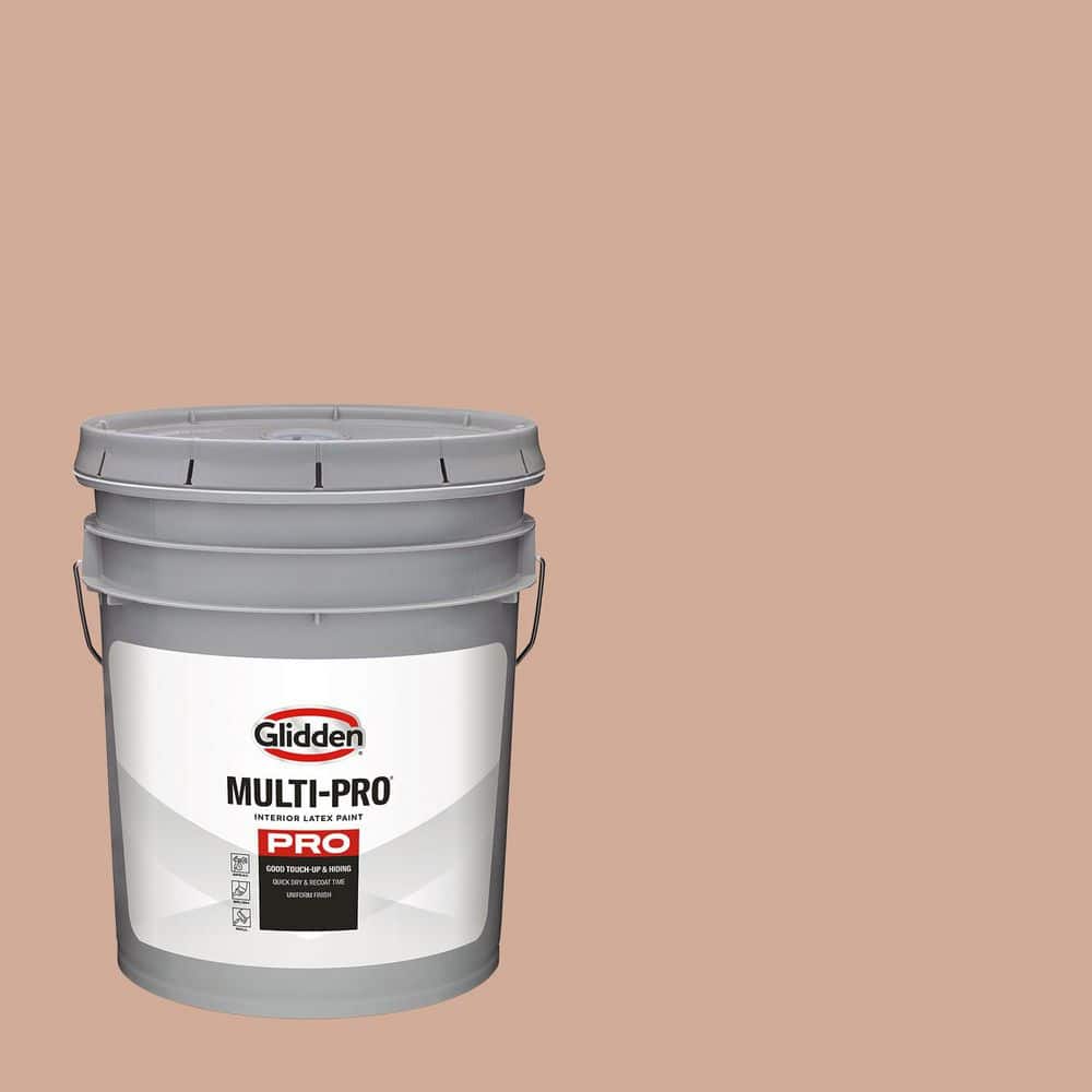 Glidden Multi-Pro 5 gal. PPG16-01 Sombrero Tan Eggshell Interior Paint