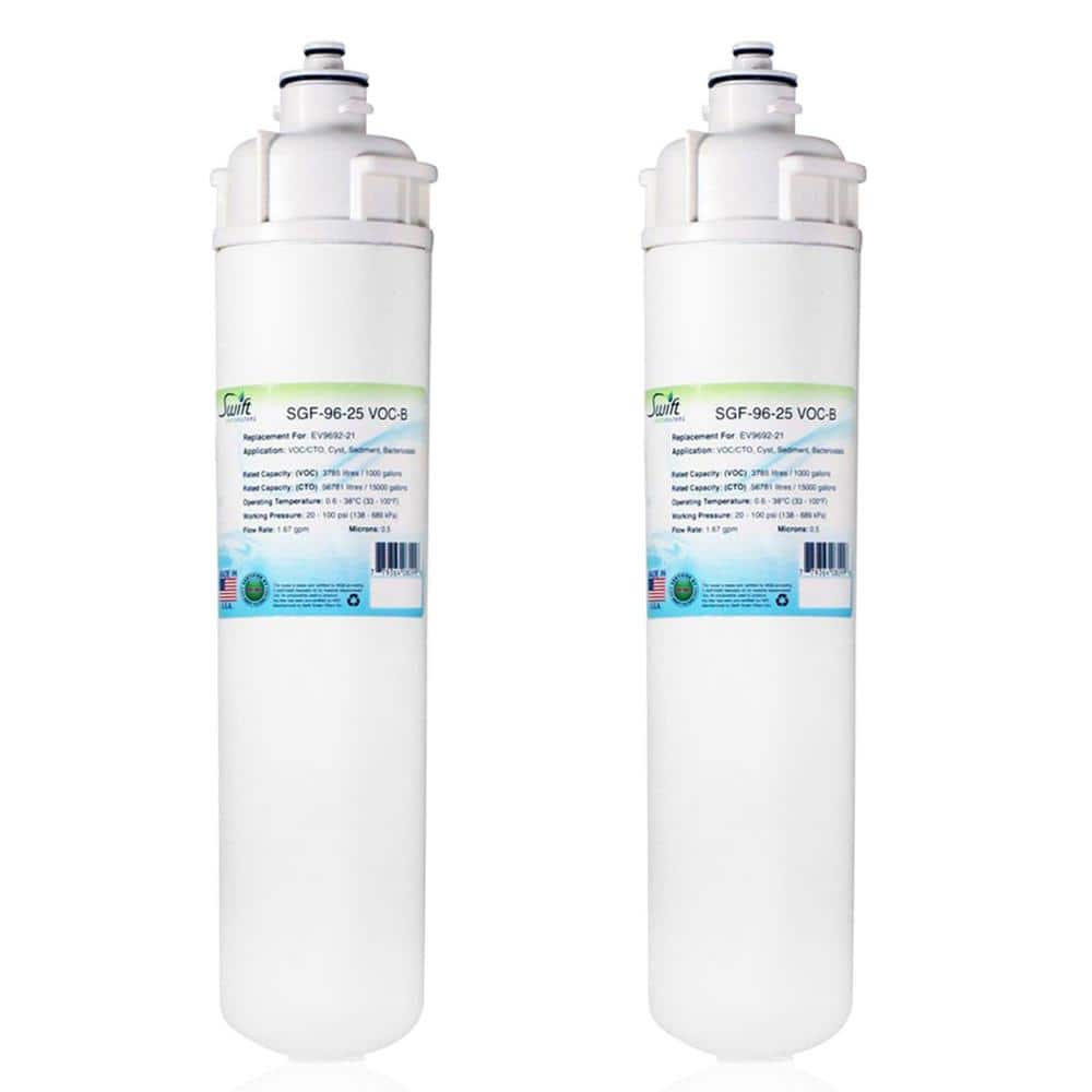 Swift Green Filters SGF-96-25 VOC-B Compatible Commercial Water Filter for EV9692-21, Made in USA (2 Pack). (1)