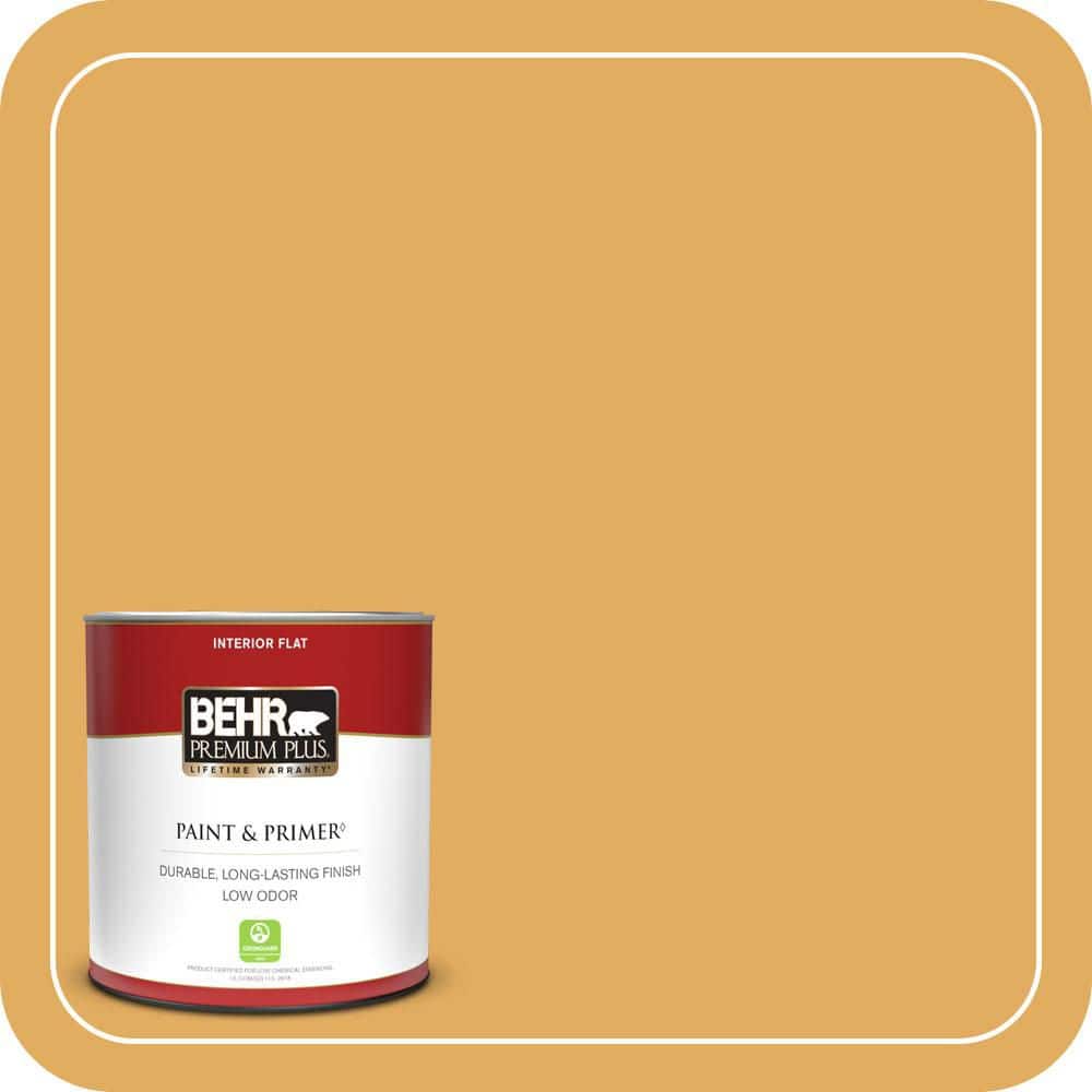 BEHR PREMIUM PLUS #310D-5 Sahara Shade Flat Low Odor & Primer