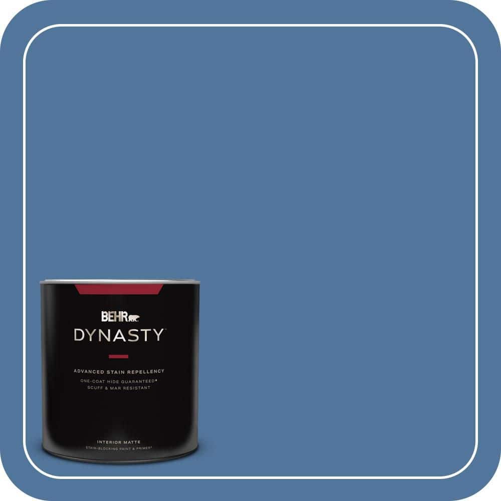 BEHR DYNASTY 1 qt. #580D-6 Liberty Matte Interior Stain-Blocking Paint and Primer