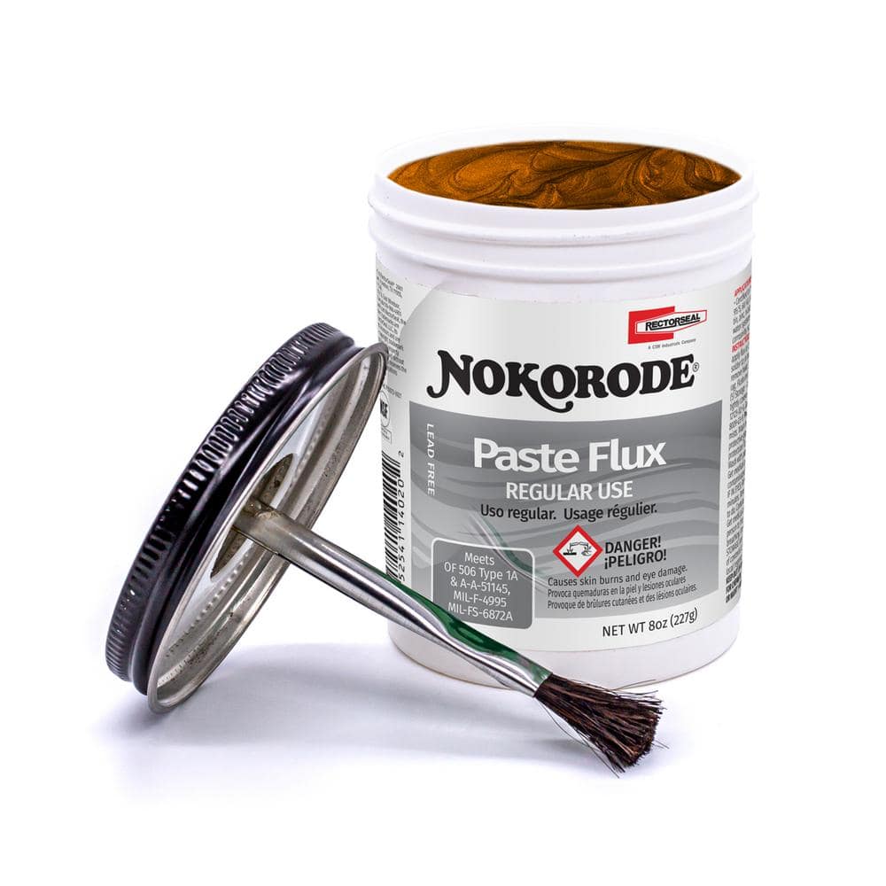 RectorSeal Nokorode Regular Paste Flux, 8 oz.