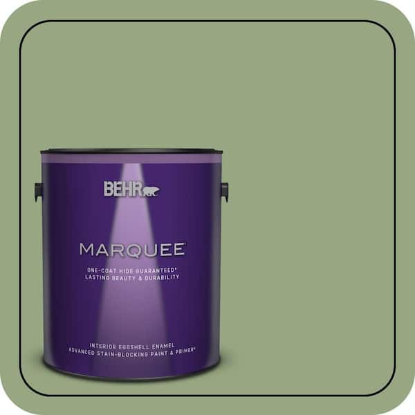 BEHR PREMIUM PLUS #M380-5 Hillside Grove Enamel & Primer Color Sample (2)