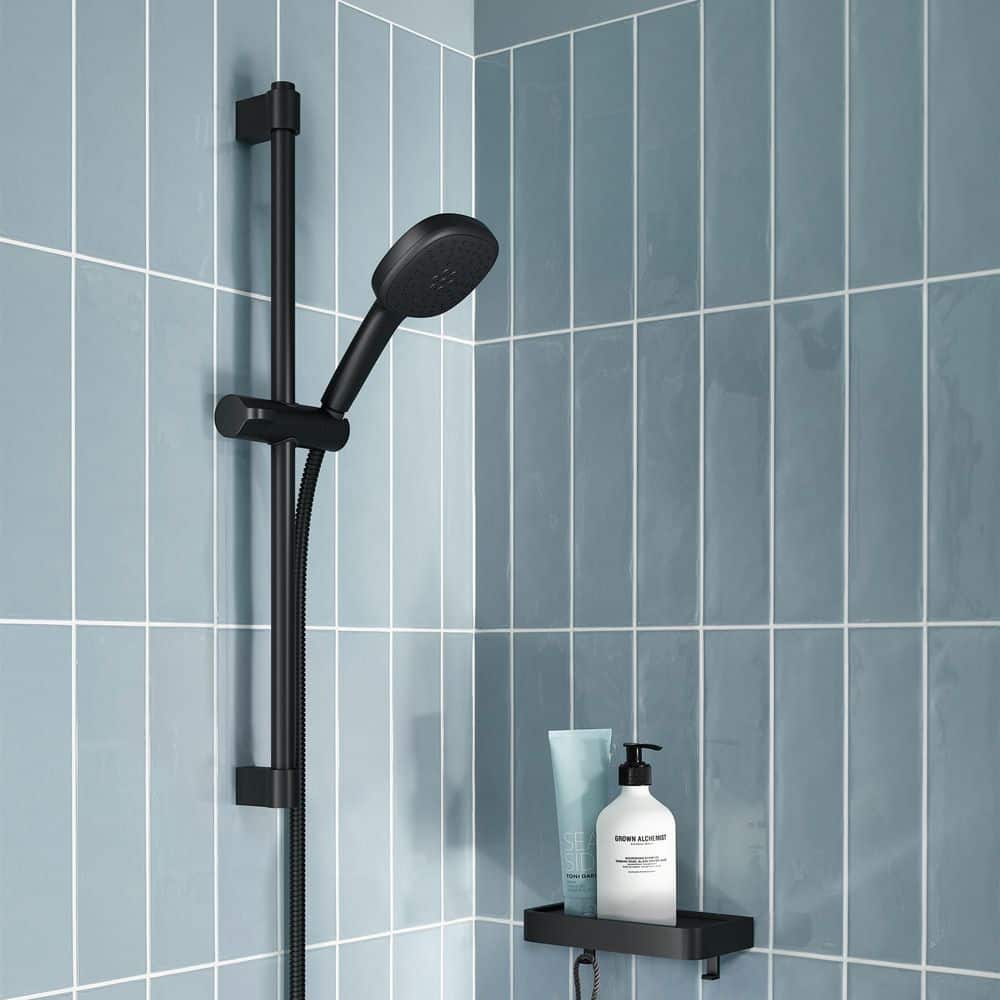 GROHE Tempesta 24 in. Adjustable Shower Slide Bar in Matte Black (2)