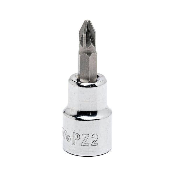 Husky #2 POZI 3/8 in. Drive Bit Socket (2)