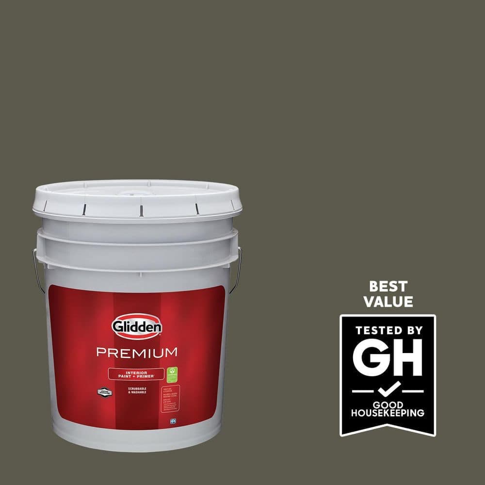 Glidden Premium 5 gal. PPG1031-7 Osiris Flat Interior Paint