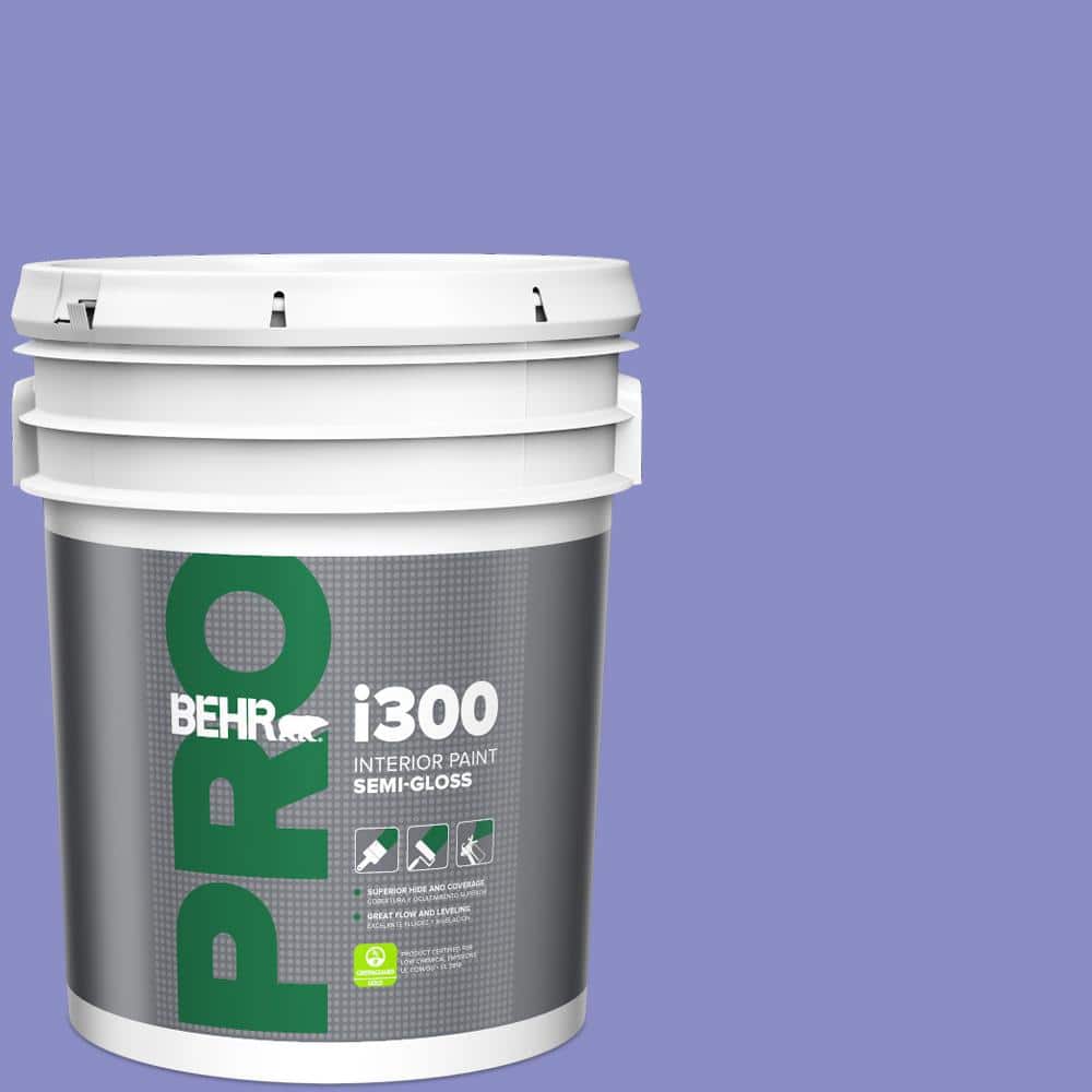 BEHR PRO 5 gal. #P550-5 Carriage Ride Semi-Gloss Interior Paint