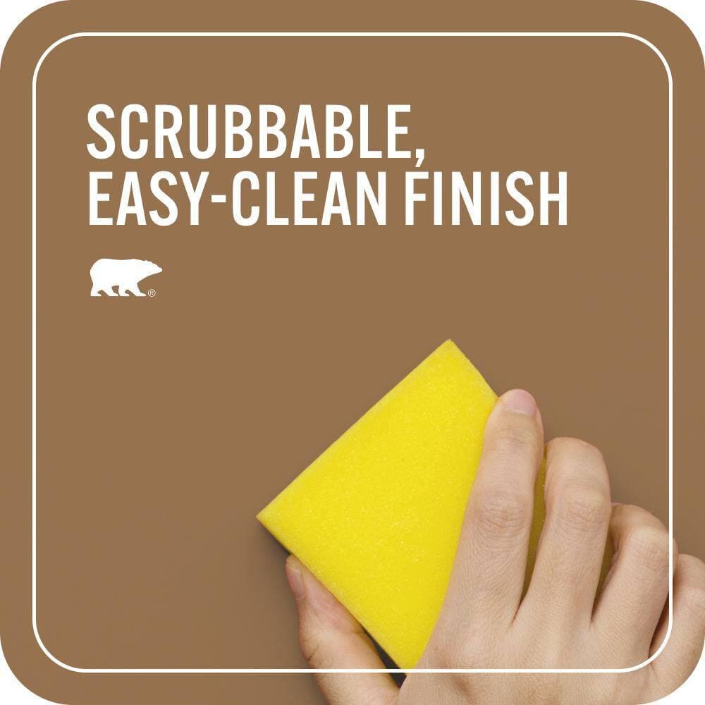 BEHR MARQUEE 1 gal. #S280-7 Roasted Squash One-Coat Hide Matte Interior Paint & Primer (4)