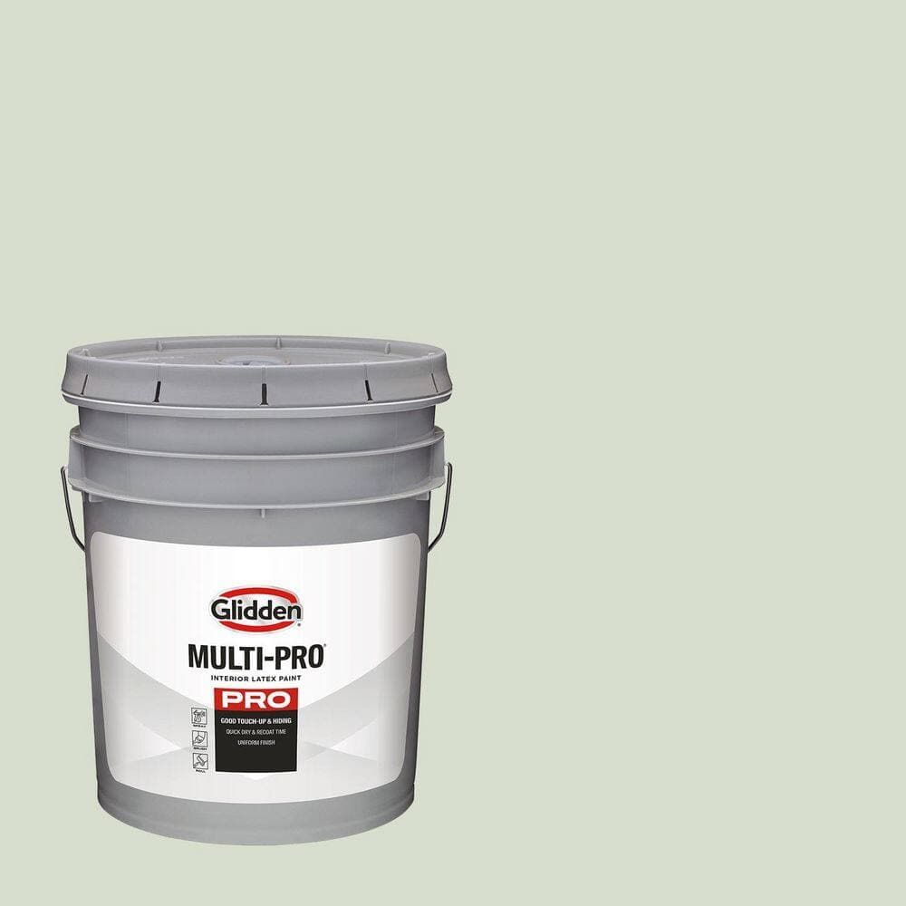 Glidden Multi-Pro 5 gal. PPG1124-2 Pale Vista Eggshell Interior Paint