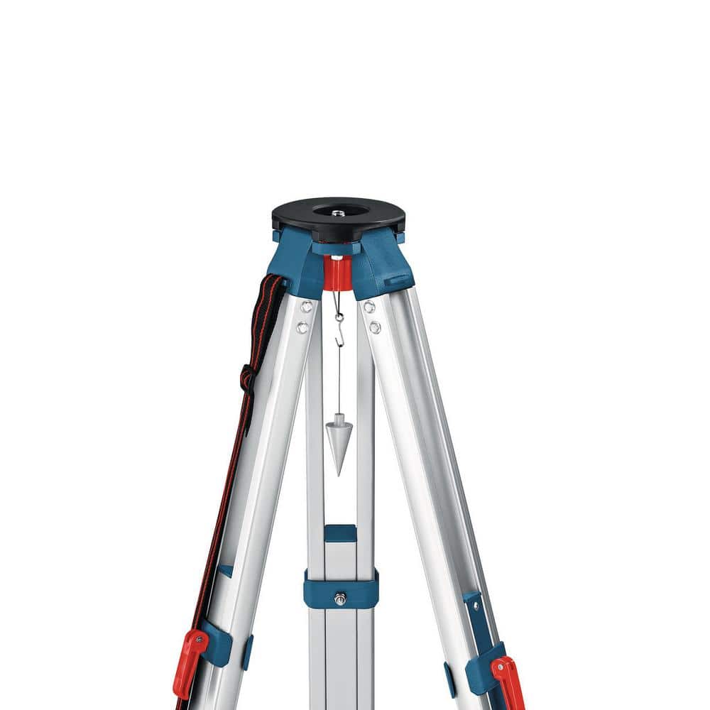 Bosch 42 in.- 65 in. Aluminum Heavy Duty Quick Clamp Laser Level Tripod (3)