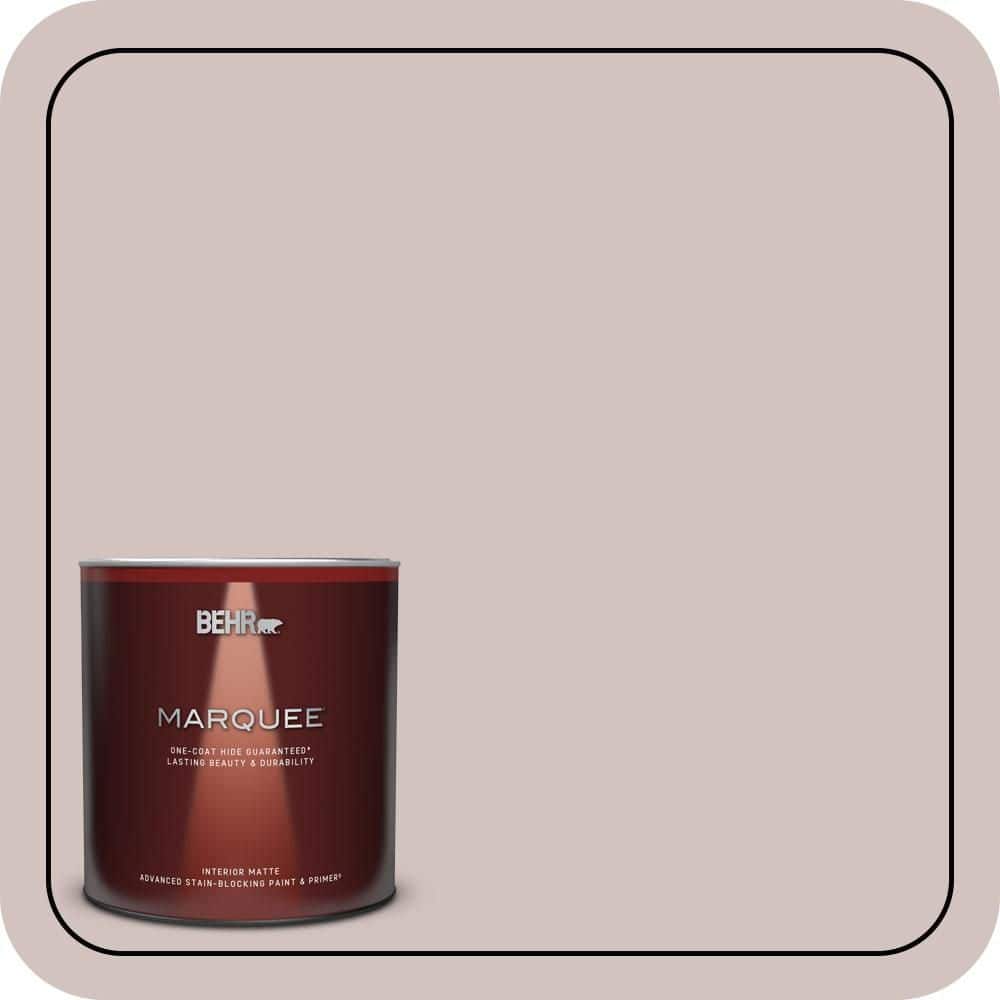 BEHR MARQUEE 1 Qt. #MQ3-01 Josephine One-Coat Hide Matte Interior Paint & Primer
