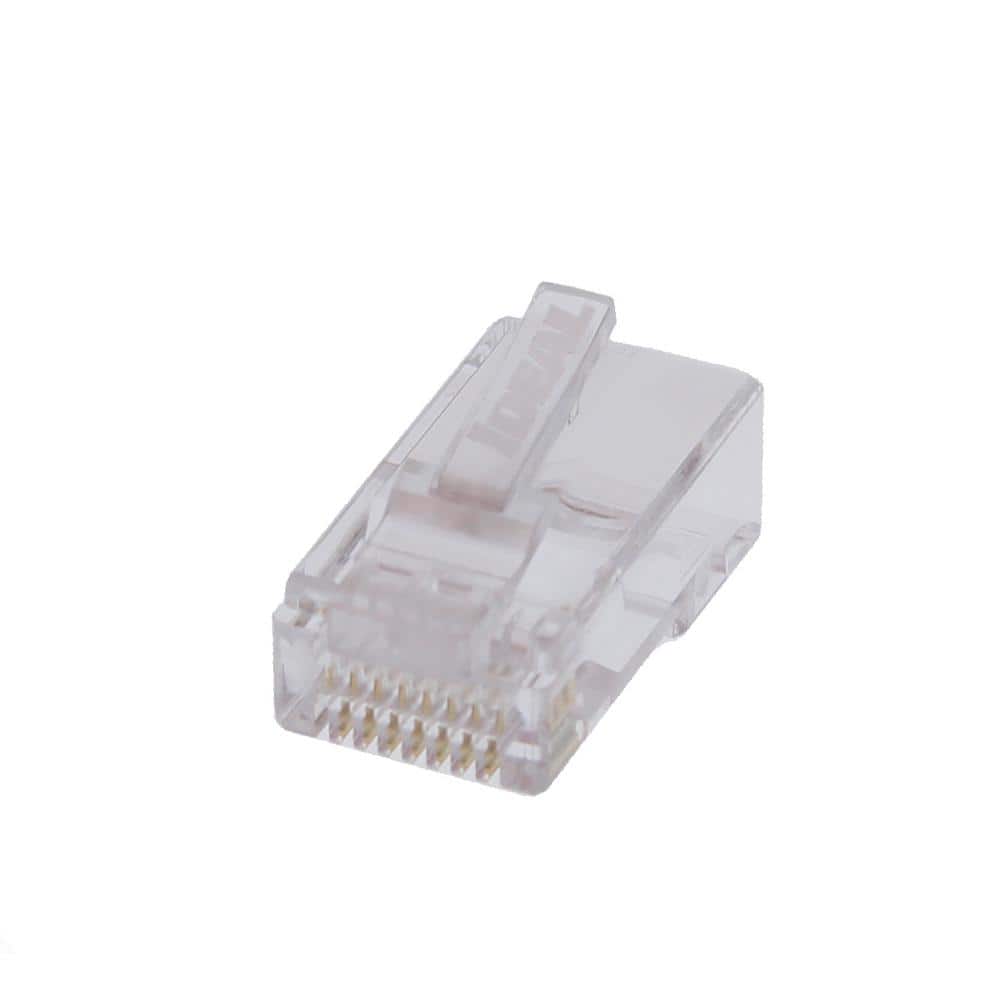 IDEAL CAT 6 Single Piece Modular Plug (25-Pack)