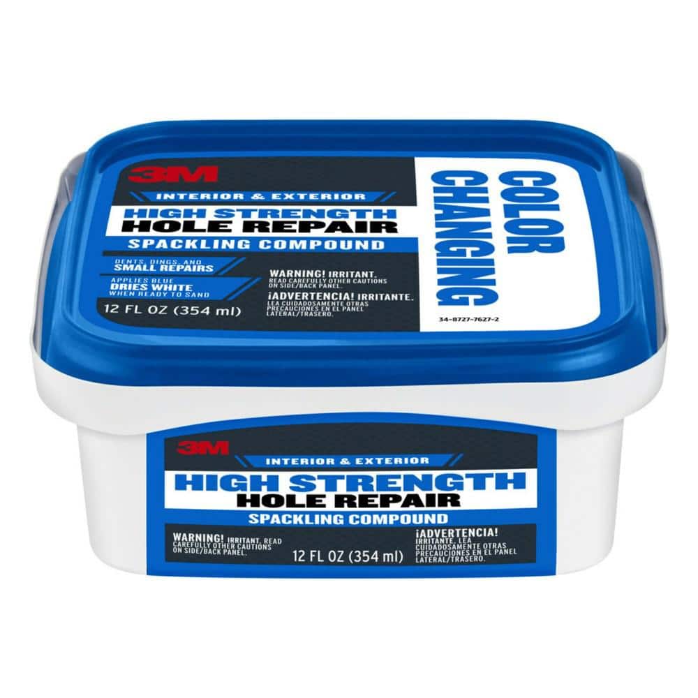 3M High Strength Hole Repair 12 fl. oz. Color Changing Spackling Compound (3)