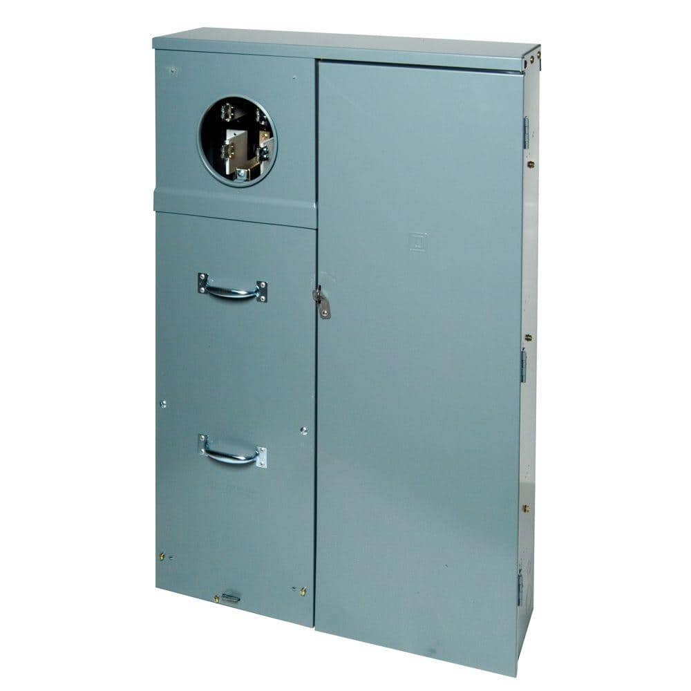 Square D Homeline 400 Amp 30-Space 40-Circuit Outdoor Ring-Type Underground Main Breaker CSED with Class 320 (1)