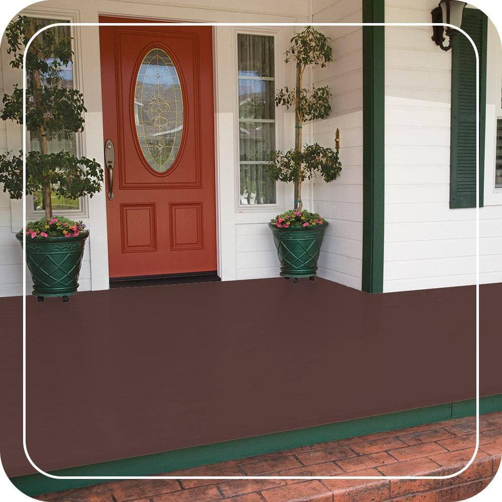 BEHR PREMIUM #700B-7 Low-Lustre Enamel Interior/Exterior Porch and Patio Floor Paint (2)