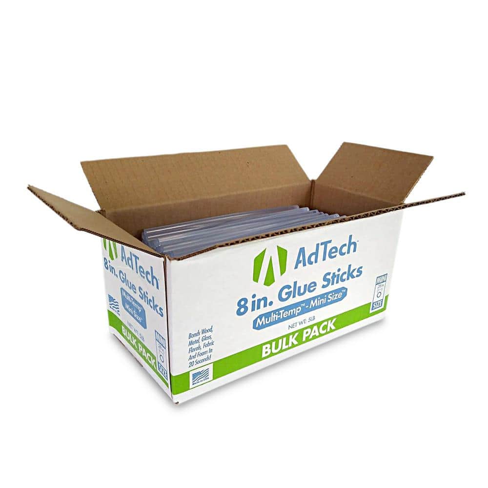AdTech 8 in. Mini Size Glue Sticks (5 lbs. Bulk Pack)