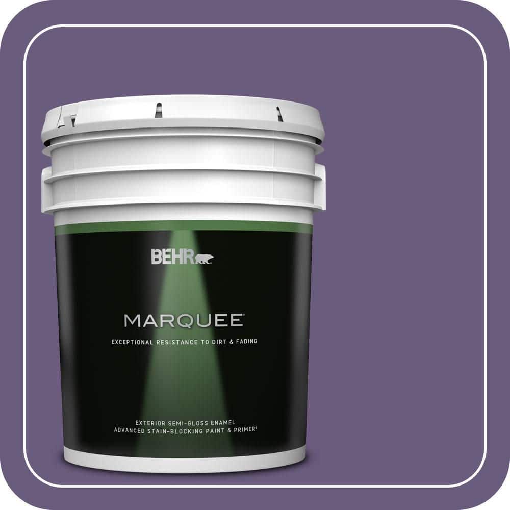 BEHR MARQUEE 5 gal. #M560-6 Napa Winery Semi-Gloss Enamel Exterior Paint & Primer