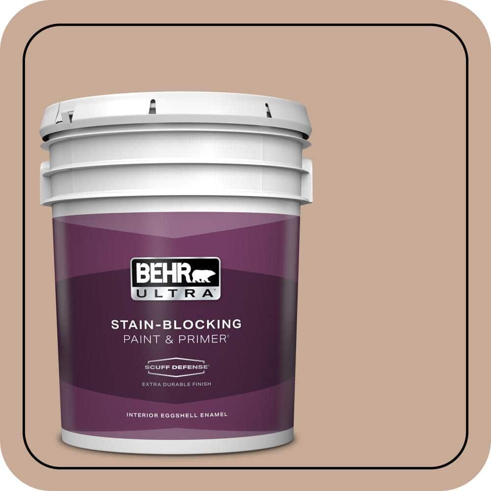 BEHR ULTRA 5 gal. #S220-3 Sanderling Extra Durable Eggshell Enamel Interior Paint & Primer
