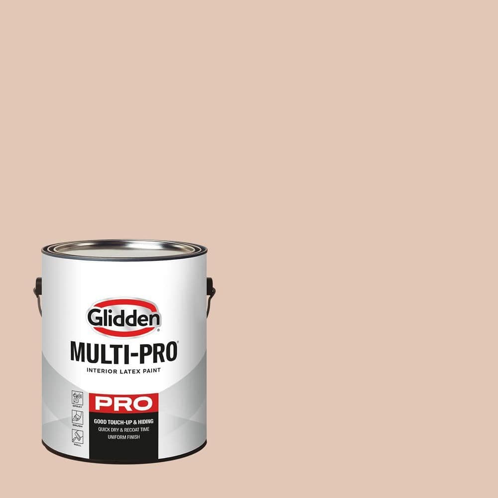 Glidden Multi-Pro 1 gal. PPG1071-3 Champagne Wishes Eggshell Interior Paint (1)