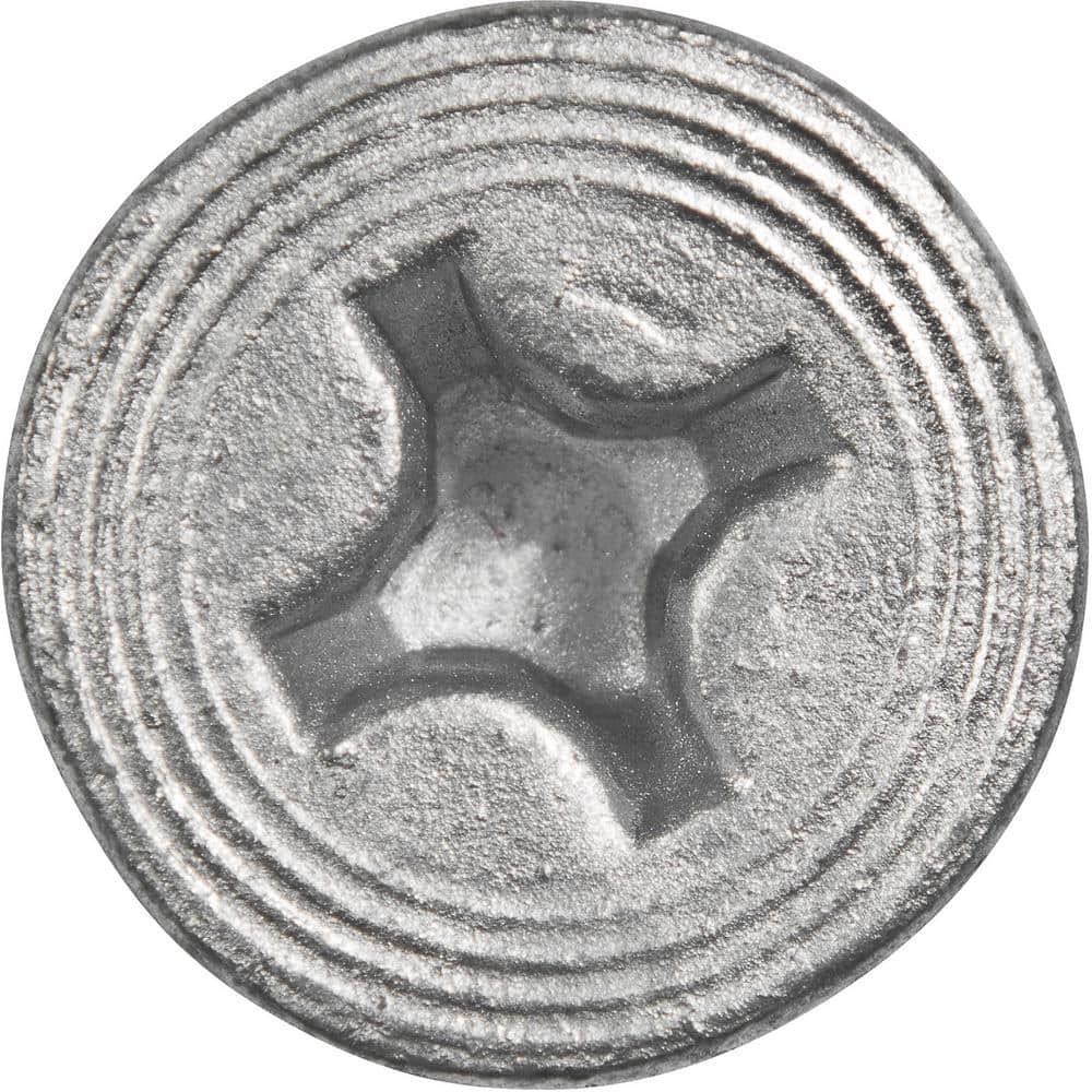Hilti 1/4 in. x 2-1/4 in. Kwik Con II Carbon Steel Zinc Plated Phillips Flat Head Concrete Screw Anchor (100-Piece) (3)