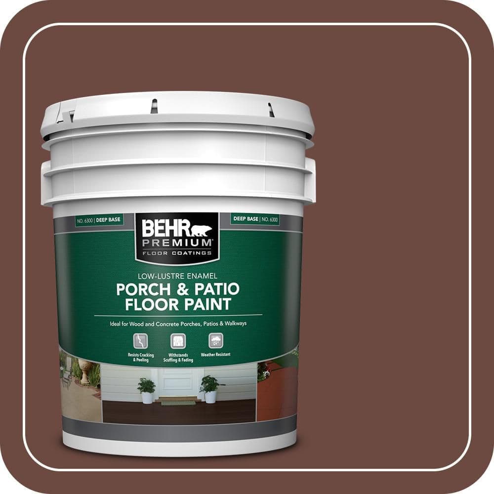 BEHR PREMIUM #BNC-32 Low-Lustre Enamel Interior/Exterior Porch and Patio Floor Paint (1)