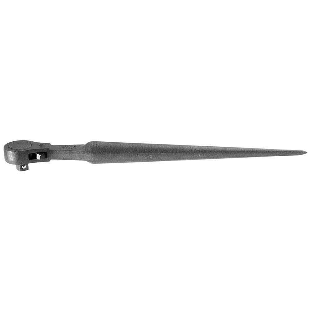 Klein Tools 1/2-Inch Ratcheting Construction Wrench, 15-Inch (1)