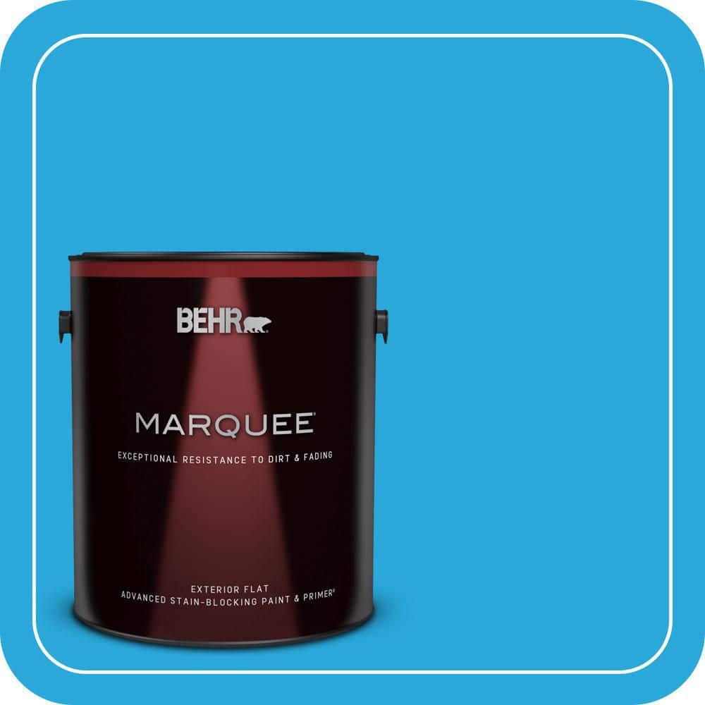 BEHR MARQUEE 1 gal. #MQ4-56 El Capitan Flat Exterior Paint & Primer