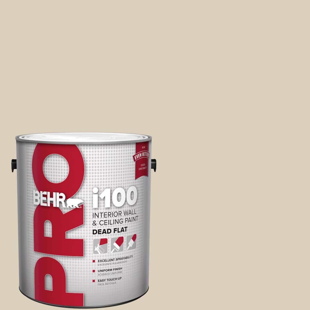 BEHR PRO 1 gal. #MQ3-15 Bell Tower Dead Flat Interior Paint