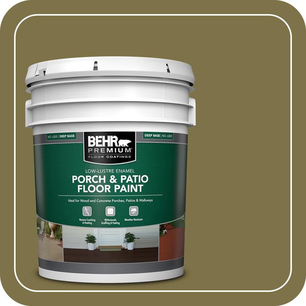BEHR PREMIUM #S330-7 Low-Lustre Enamel Interior/Exterior Porch and Patio Floor Paint (1)