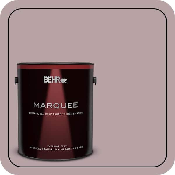 BEHR PREMIUM PLUS #100F-4 Dark Lilac Enamel Low Odor & Primer (3)