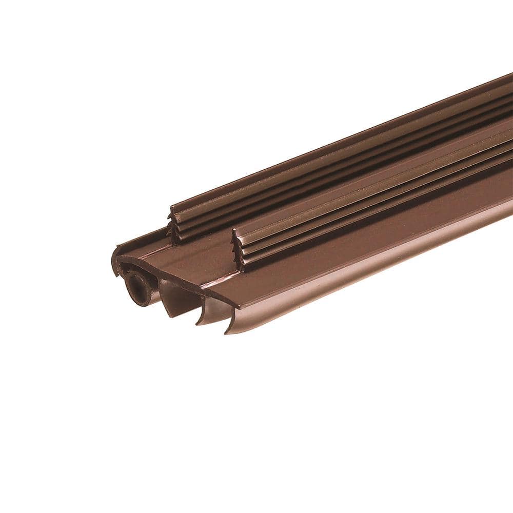 Frost King 36 in. x 1-3/4 in. Brown PVC Door Bottom Replacement for Stanley Steel Doors (2)