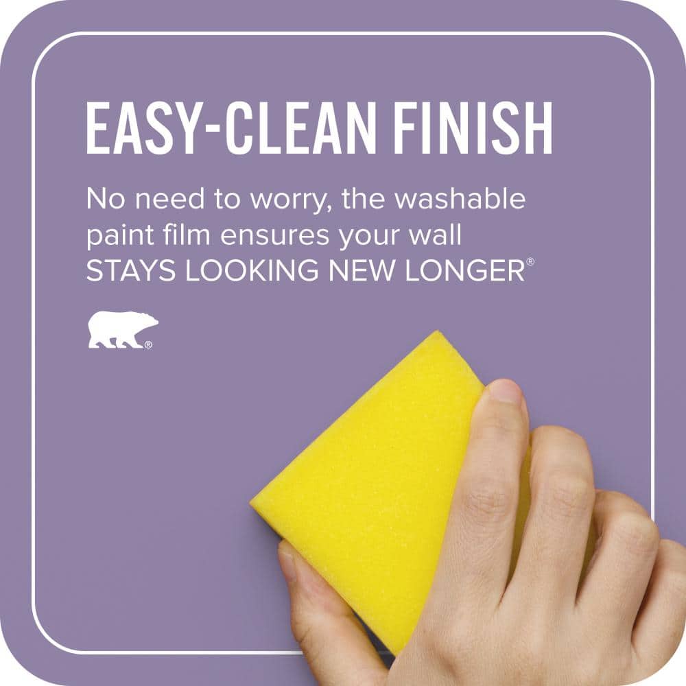 BEHR ULTRA 1 gal. #650D-5 Fabulous Grape Extra Durable Satin Enamel Interior Paint & Primer (4)