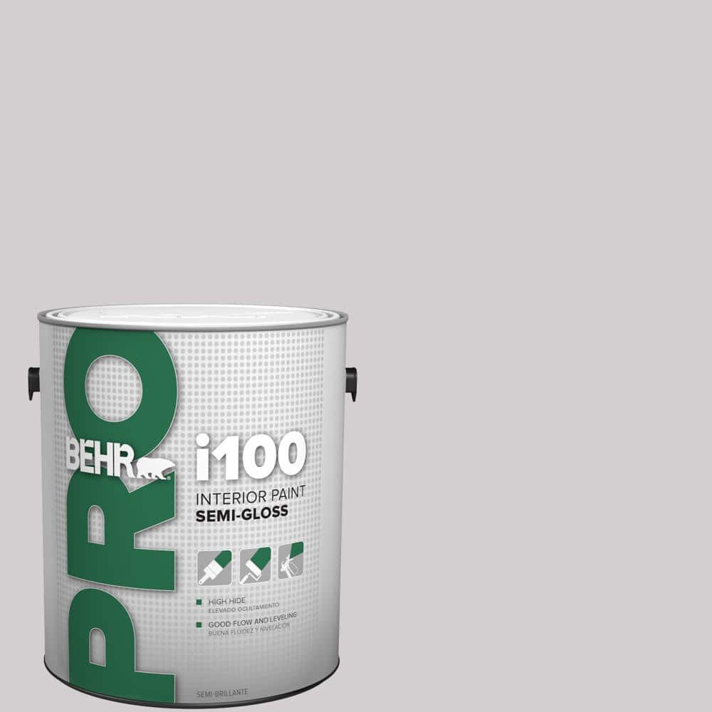BEHR PRO 1 gal. #N570-1 Opera Semi-Gloss Interior Paint