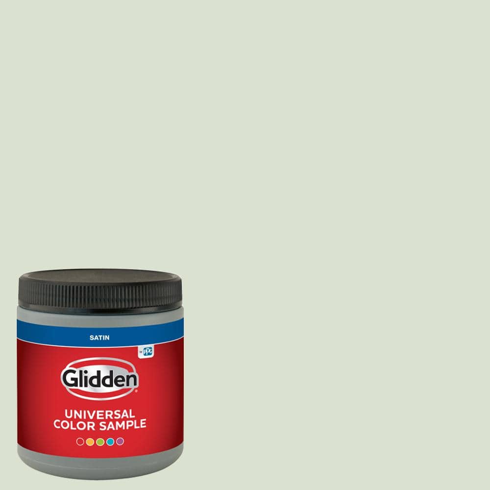 Glidden 8 oz. PPG1121-2 Lime Spritz Satin Interior Paint Sample (1)