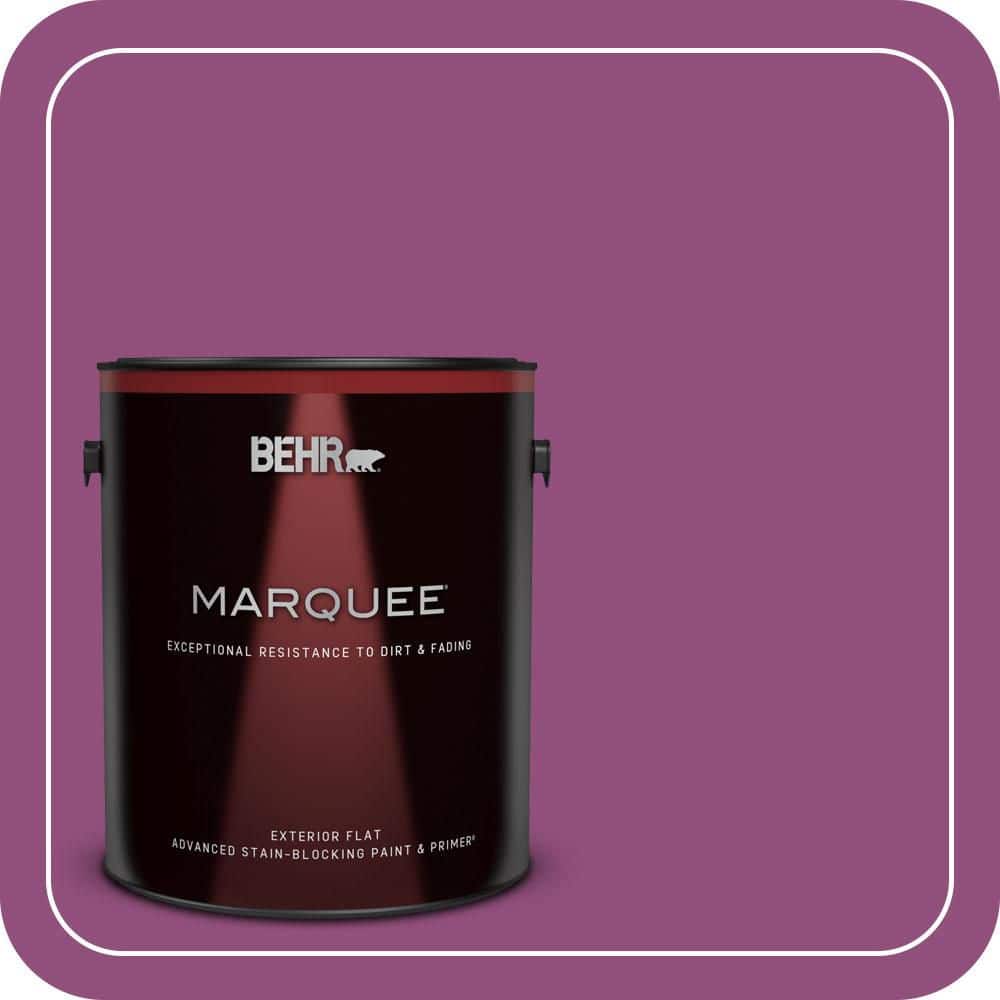 BEHR MARQUEE 1 gal. #P110-7 XOXO Flat Exterior Paint & Primer (1)