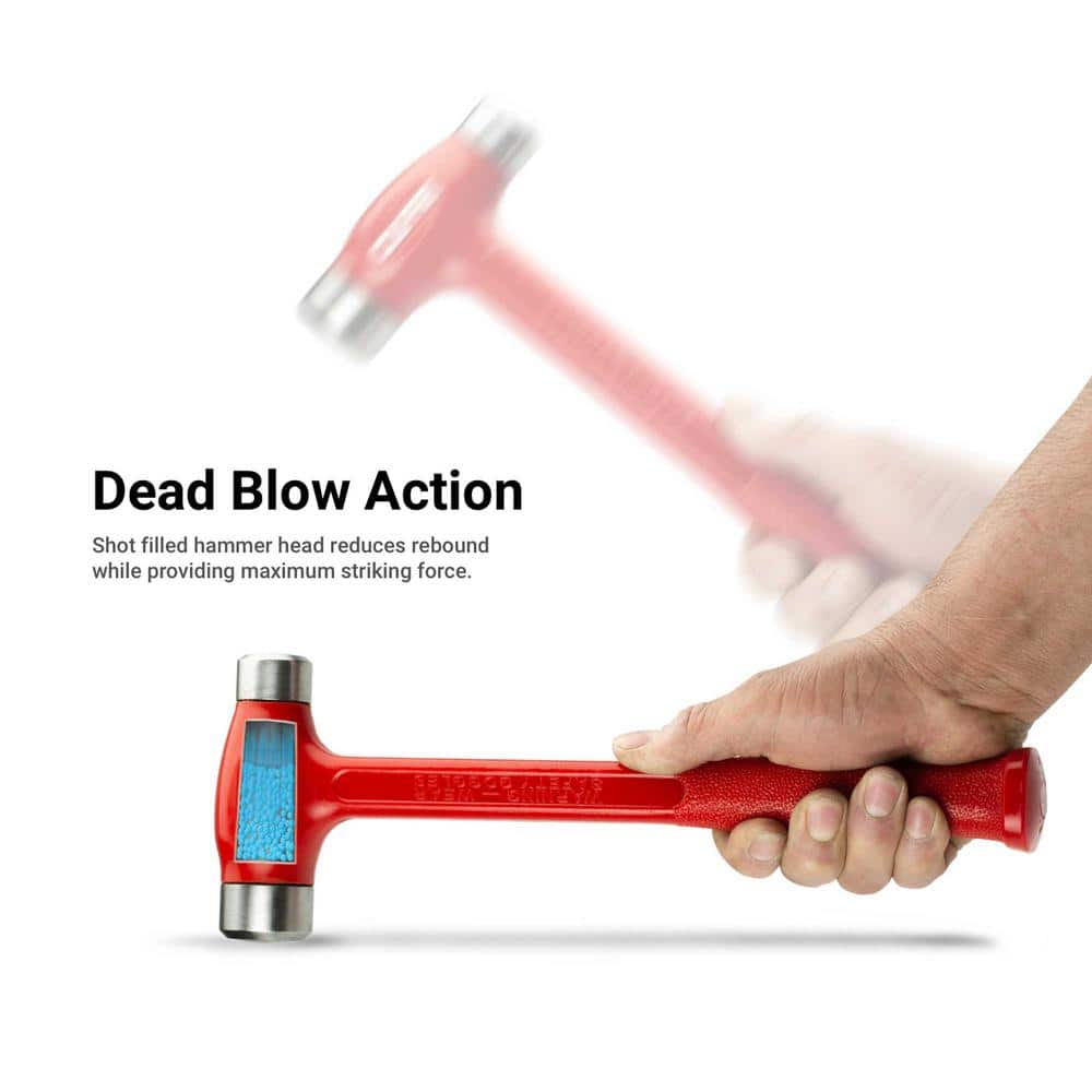 Capri Tools 36 oz. Dual Steel Faced Dead Blow Hammer (2)