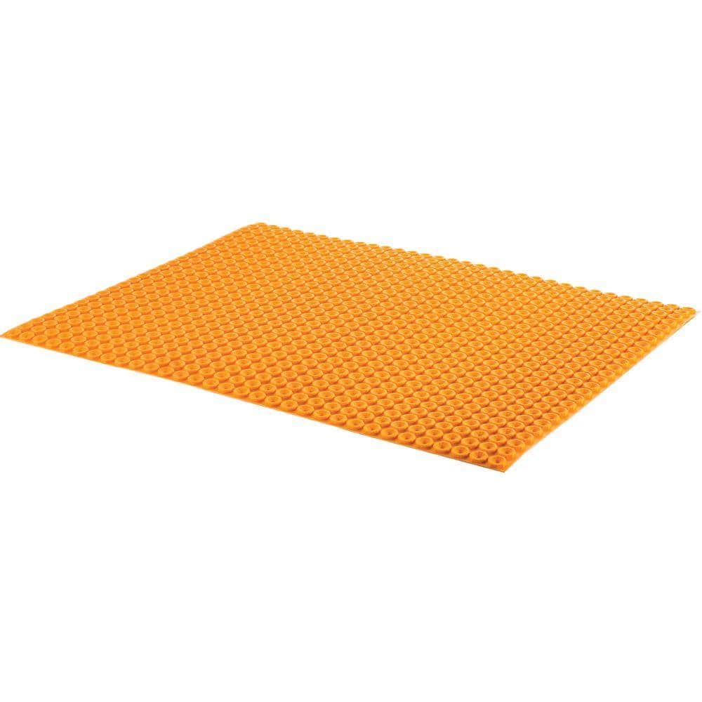 Schluter Ditra-Heat 3 ft. 2-5/8 in. x 2 ft. 7-3/8 in. Uncoupling Membrane Sheet (2)