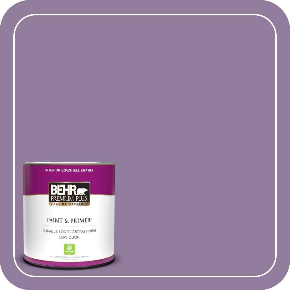 BEHR PREMIUM PLUS #660D-5 Wildflower Enamel Low Odor & Primer (1)