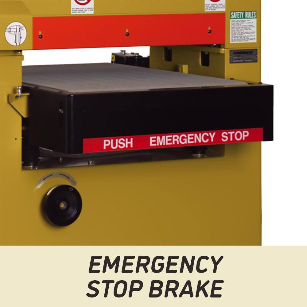 Powermatic WB-37 37 in. W Belt Sander, 20 HP 3 PH 230-Volt/460-Volt, Vari Speed, DRO (3)