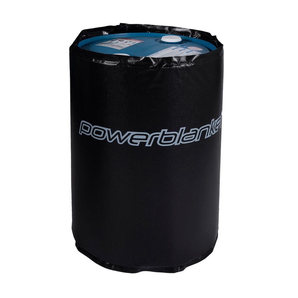 Powerblanket Insulated 55-Gal. Drum Heater - Barrel Heater, Fixed Temp 80°F, Ideal for Spray Foam Temperature Control