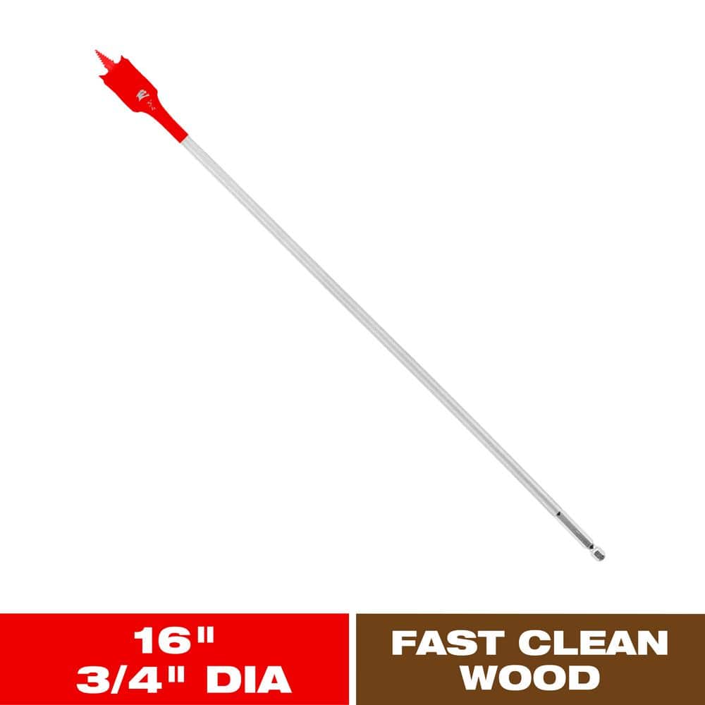 DIABLO . 16 in. SPEEDemon High Speed Steel Spade Drill Bit