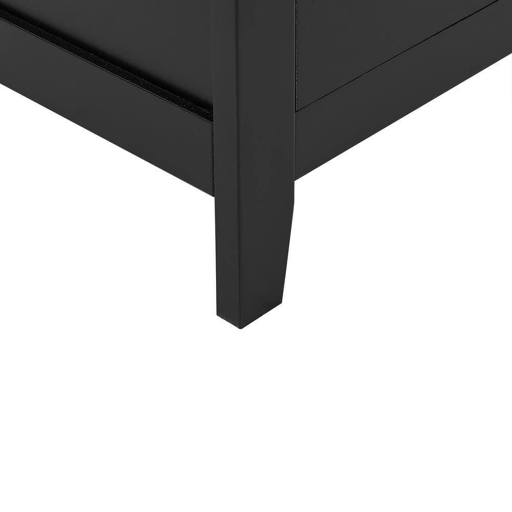Flynama 11.80 in. W 23.60 in. D 43.30 in. H Linen Cabinet with Doors and Adjustable Shelves (4)