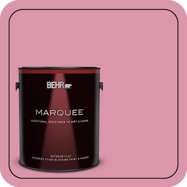 BEHR PREMIUM PLUS #110B-4 Foxy Pink Flat Low Odor & Primer (3)